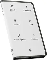 [Ledger] STAX - Next-Gen Secure Touchscreen Crypto Wallet with Curved E Ink Display (Graphite)