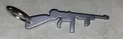 Thompson Sub Machine Gun Key Chain Bottle Opener Tommy Gun Gangster