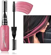 Hair Chalk Comb, Hair Color Mascara, Temporary Hair Color, Washable Hair Chalk, 8 Color Washable Hair Chalk Set for Temporary Hair Color Highlights for Adults and Kids