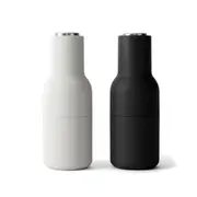 Menu 2 Pack Bottle Grinders Steel Top Ash & Carbon
