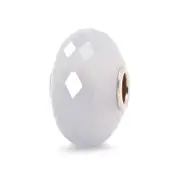 Faceted Chalcedony Bead