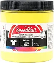Speedball Fabric Screen Printing Ink 236 ml, Process Yellow