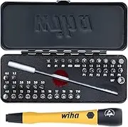 Wiha 75980 39 Piece ESD Safe Go Box Micro Bits Set
