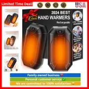 2 Pack AI Hand Warmer Rechargeable, Portable Electric Hand Warmers Reusable, ...
