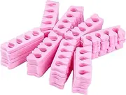 50Pcs Toe Separators for Women, Nail Art Foam Toe Separators, Professional Fingers Foots Sponge Soft Gel UV Beauty Tools for Women and Girl