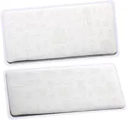 IWOWHERO 2 Sheets Nail Transfer Printing Plate DIY Nail Template Nail Art Plates Nail Stencil Stamp Nail Dip Kit Halloween Stamping Plates for Nails Nail Stamps Silver Stainless Steel 304