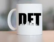 papapo Detroit Gift Mug Detroit Mug Gift Detroit Mug For Her Detroit Mug For Him City