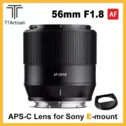 TTArtisan AF 56mm F1.8 Auto Focus Lens APS-C for Sony E-mount Mirrorless Cameras