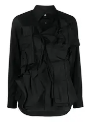 [COMME des GARCONS] 正面折疊襯衫