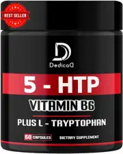 5-HTP Supplement 1010mg 60 Caps B6 & L-Tryptophan Mood Brain Immune Support