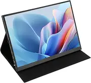 11inch Portable Monitor, 2160x1440 FHD USB C HDMI Second External Monitor, Ultra Slim IPS Display with Dual Speakers for Phone Tablet PC (Without Case)