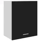NNEVL Hanging Cabinet Black 50x31x60 cm Chipboard
