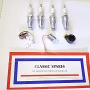 AUSTIN MORRIS 1100 1300 1968 1973 TUNE UP KIT POINTS PLUGS ROTOR ARM & CONDENSER