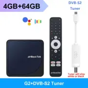Rocktek G2 4K Android TV 12 Stream Box with Netflix Google Certified Amlogic S90