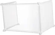 CIYODO 3pcs Sneeze Guard Divider Panel Removable Transparent Screen for Desk Practical Protective Barrier for Students and Office Use Sturdy Plastic Partition Board