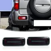 Pair LED Rear Bumper Brake Tail Light for Suzuki Jimny 2007-2017 With 4 Fuction