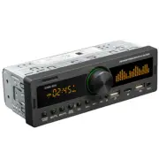 Car Radio Stereo Audio Bluetooth Handsfree Head Unit AUX USB TF FM MP3 Player (for: Audi)