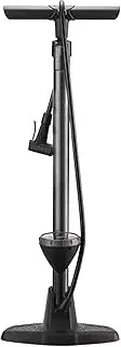 Bike Pump, 25.2” Height Bicycle Pump with 160 PSI High Pressure Gauge, Presta and Schrader Valve, Bike Air Pump for Bike Tires, Balls and Swimming Ring