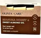 Manuka Honey & Sweet Almond Oil Bar Soap 3pc Set 5oz each New!!