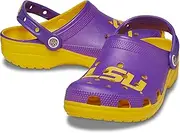 [Crocs] Unisex-Adult NCAA Colorado Golden Buffaloes Classic Clog, Lsu, 7 Women/5 Men