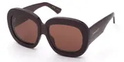 Nina Ricci SNR402 0V07 Men's Sunglasses Brown Size 57