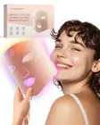 GlowUp LED Light Therapy Face Mask - Red Light, Amber, Blue, Purple & Infrare...