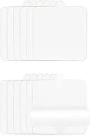12 Pack Flea Trap Refill Discs 6" Replacement Glue Boards Fits Terro T230 T231 Square Flea Bed Bug Traps for Inside Your Home, Sticky Pads for Fleas, Bugs, Flies, Mosquitos, etc