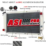 2-Row Radiator For 79-84 Subaru Leone L Series/ 79-94 Brumby Ute 1.8L Petrol MT (for: Subaru)
