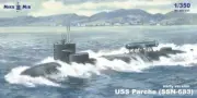 MikroMir Models 1/350 U.S.S. PARCHE (SSN-683) AMERICAN SUBMARINE Early Version