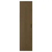 TONSTAD door, brown/stained oak veneer, 50x195 cm
