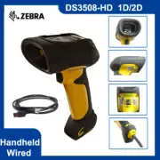 Symbol Motorola DS3508-HD High Density 1D/2D USB Wired Handheld Barcode Scanner
