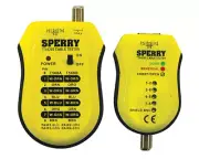 Sperry TT64202 Ethernet and Coax Cable Tester (for Coax RJ45/CAT5/CAT6)
