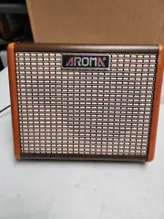 AROMA 15W Portable Acoustic Guitar Amplifier Amp Rechargeable BT Speaker