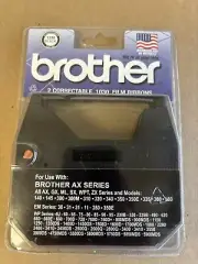 1030 Brother two Correctable Ribbon for Daisy Wheel Typewriter (1 pack of 2 )