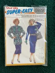 5929 Burda Pattern ~ PATTERN is Size 12-42 ~ ~ ~ ~ ~ Listing MP 43