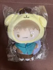 Attack on Titan Sanrio Jean x Pompompurin Plush Keychain Mascot Anime goods
