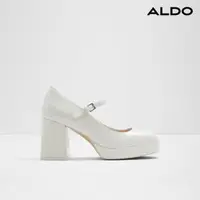 在飛比找momo購物網優惠-【ALDO】TROWE-現代甜美氛圍瑪莉珍鞋-女鞋(白色)