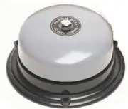 Mechtric ROBUST ALARM BELL 4" Diameter 83dB Surface Mount GREY- 12V Or 24V