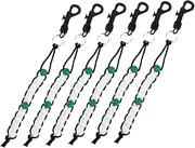 PAMINGONO 6pcs Durable Score Keeping Tool for Beginners Stylish Clip Design for Golfers Accurate Stroke Tracker for Women and Caddies Essential Golf Accessory