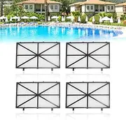 4Pcs Ultra Fine Cartridge Filters, Replacement Robotic Pool Cleaner Filter, Pleated Pool Cleaner Replacement Part, Replaces for Dolphin M400 M500 CC Plus Part Number 99914