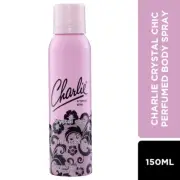 Revlon Charlie Crystal Chic Perfumed Body Spray (150ml)
