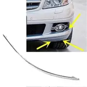 Chrome Car Front Bumper Decorated Trim Right For Mercedes Benz C-class W204 C300 C350 2007 2008 2009 2010 A2048850821