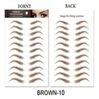 Makeup Tools Eyebrow Stencil Brow Tattoo False Eyebrows Eyebrow Tattoo Sticker