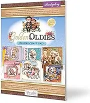 Hunkydory - 20-Sheet A4 Craft Pad - Golden Oldies