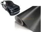 Rc Car Black Carbon Fiber Vinyl Wrap For Traxxas Hpi Kyosho Losi Arrma 12"x50"in