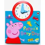 現貨《BSMI商檢合格》PEPPA PIG’S BUSY DAY  時鐘書 時鐘繪本 認識時間 粉紅豬小妹 時間練習