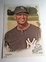2019 Topps Allen & Ginter Jumbo 5x7 J.A. Happ Yankees 299 02/49