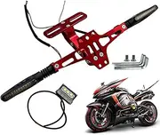 Motorcycle Tag Plate Frame Kit,License Plate Mounting Bracket LED Turn Light | Motorcycle Accessories, Taillight Waterproof Replacement Parts for Motorbikes