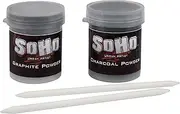 SoHo Urban Artist Graphite and Charcoal Drawing Powders - 15 Grams