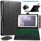 Backlit Touchpad Keyboard Case Mouse For Samsung Galaxy Tab A8 A9+ S9/S9 FE S8
